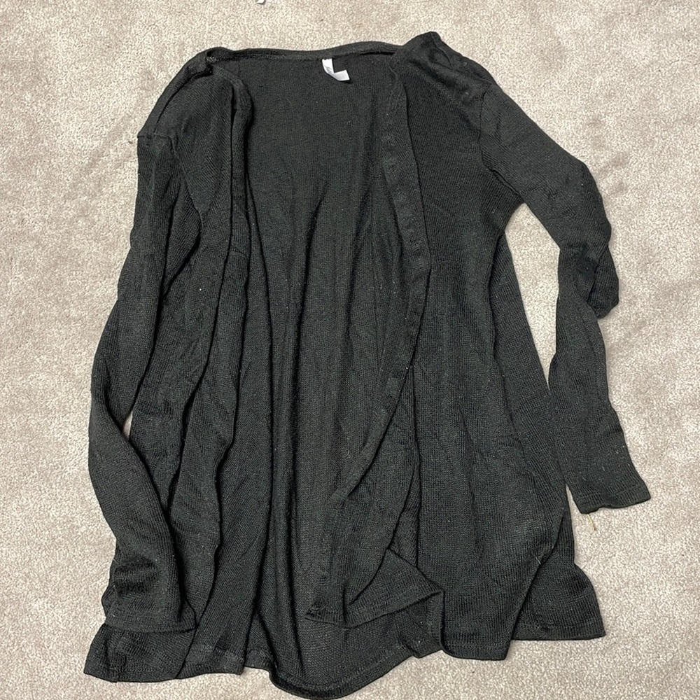 Fab kids black cardigan. Size XXL